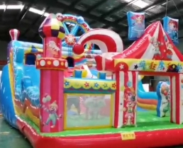 海貝瘋狂摩天輪充氣城堡產品視頻