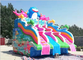 大型支架水池，水上樂園,充氣水池